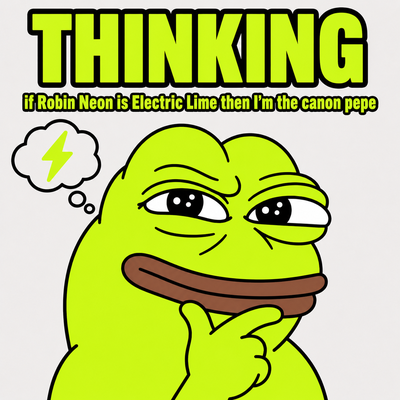 thinking pepe